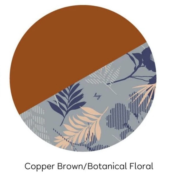 🤎Lug Peekaboo Convertible Wristlet Pouch- Copper Brown RFID NWOT - PHONE POCKET - Picture 11 of 11